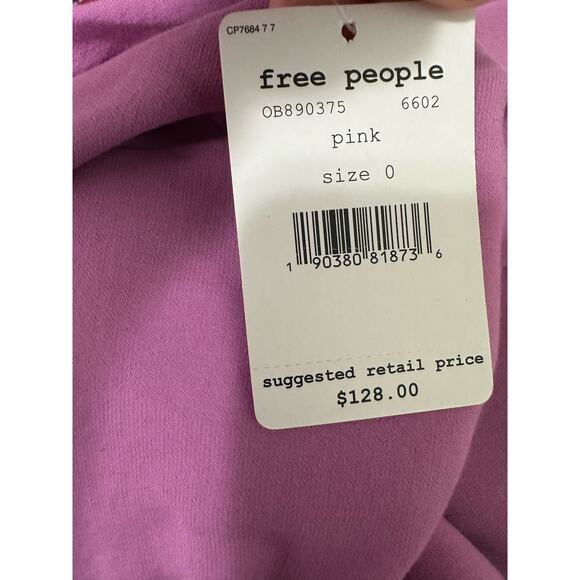 Free People Purple Mini Dress - Picture 3 of 13